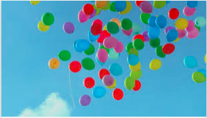 Balloons in Air 
